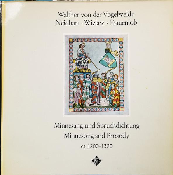 LP Record WALTHER VON DER VOGELWEIDE NEIDHAR Minnesang Und Spruchdichtung Minne SAWT9487A TELEFUNKEN Germany Classical Used
LP Record WALTHER VON DER VOGELWEIDE NEIDHAR Minnesang Und Spruchdichtung Minne SAWT9487A TELEFUNKEN Germany Classical Used