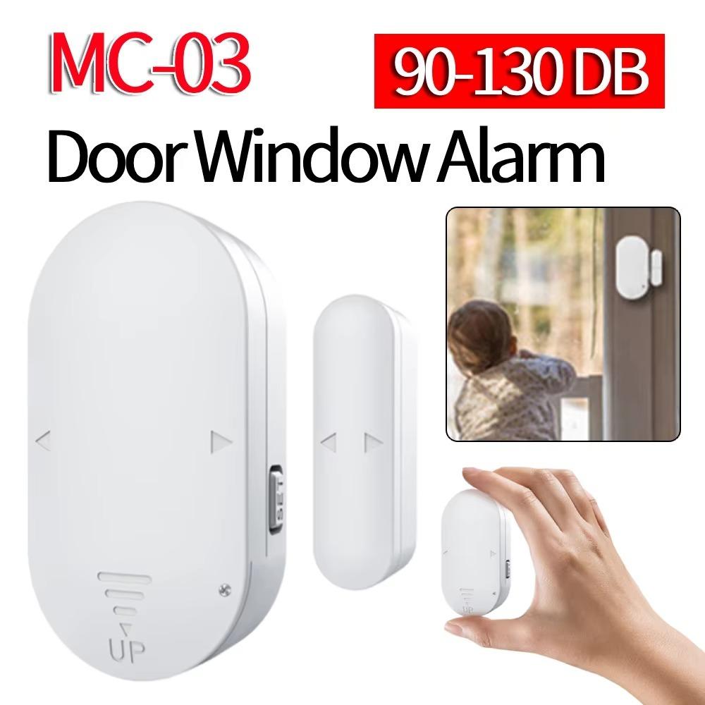 130dB Burglar Alarm Multifunctional Door Wireless Security System for Security Kids Safety білий
130dB Burglar Alarm Multifunctional Door Wireless Security System for Security Kids Safety білий