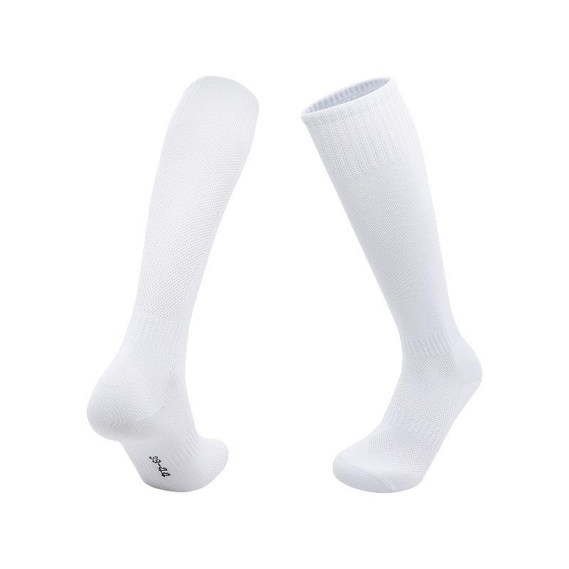 Adult & Kids Non-Slip Breathable Football Socks - Autumn/Winter, Sweat-Absorbent, Plain Color, Long & Professional Sports High Socks M (Fits Shoe Size 34-38) білий
Adult & Kids Non-Slip Breathable Football Socks - Autumn/Winter, Sweat-Absorbent, Plain Color, Long & Professional Sports High Socks M (Fits Shoe Size 34-38) білий
