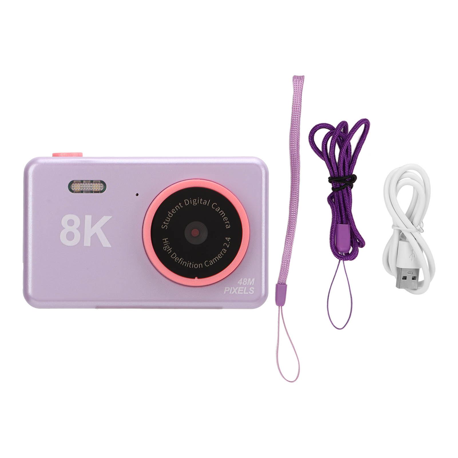 Kids Camera 4000W Dual Camera High Definition 4K 2.4in Screen Kids Digital Camera Student Camera
Kids Camera 4000W Dual Camera High Definition 4K 2.4in Screen Kids Digital Camera Student Camera