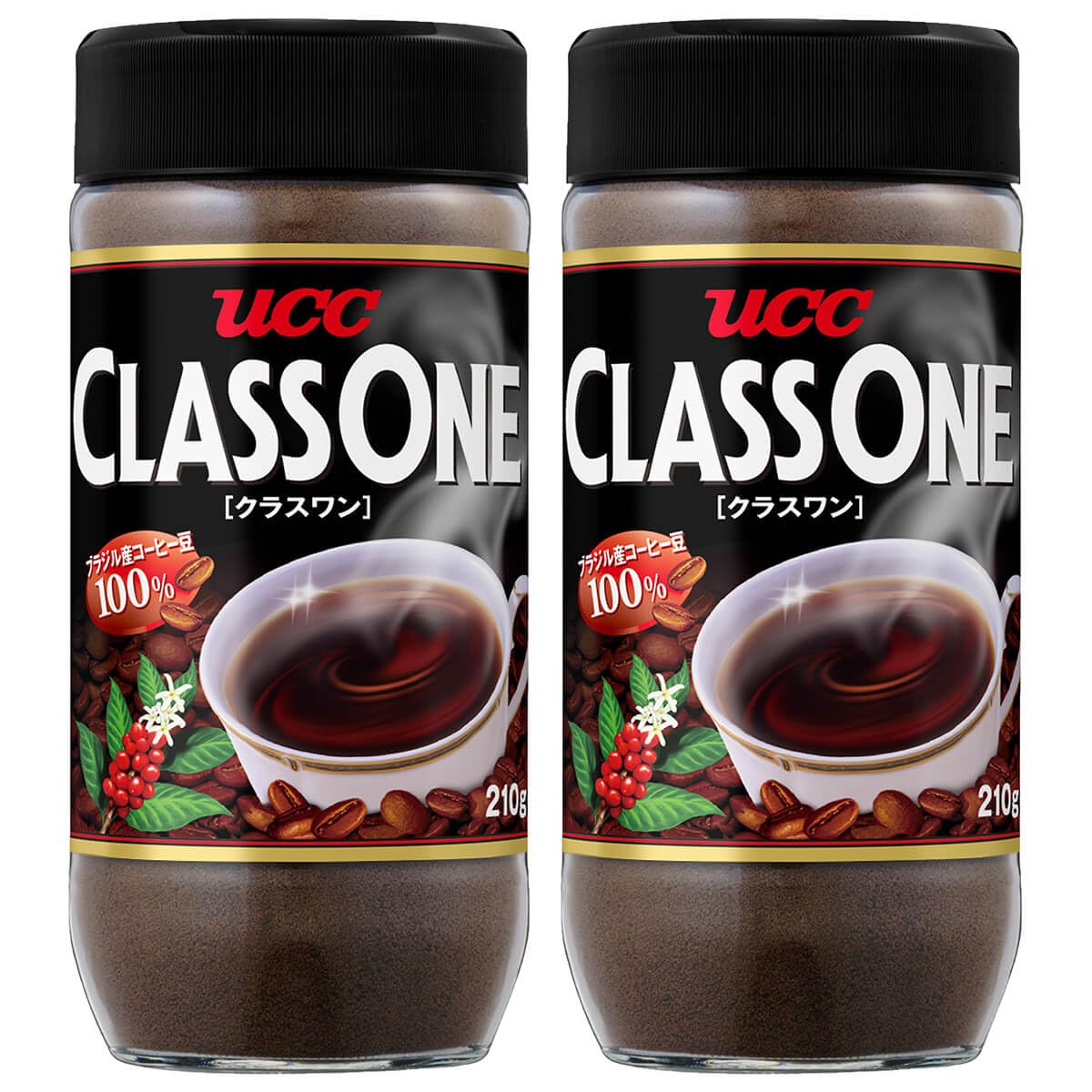 UCC Class One Instant Coffee, 210g x 2 (420g) Bottles
UCC Class One Instant Coffee, 210g x 2 (420g) Bottles