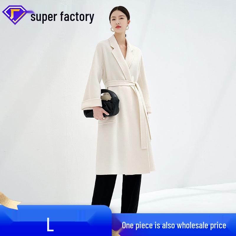 Hepburn Inspired Women s Long Double-Faced Cashmere Coat - Pure White, 100% Cashmere, 2024 Autumn Collection. 2X Large белый
Hepburn Inspired Women s Long Double-Faced Cashmere Coat - Pure White, 100% Cashmere, 2024 Autumn Collection. 2X Large белый