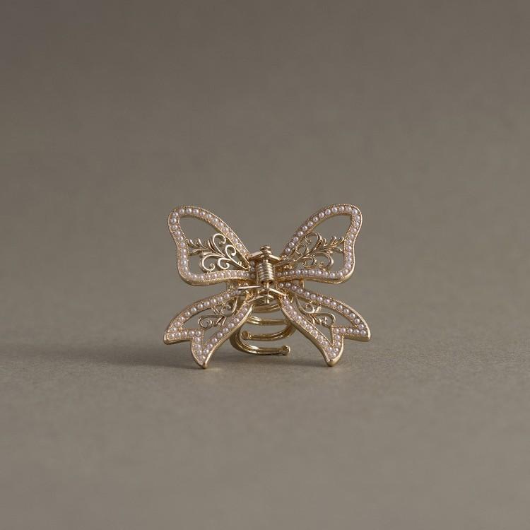French Noble Style Bow Hair Claw Clip Elegant Mini Back Head Half Updo Hair Clip Women Stylish Hair Ornaments Flower Butterfly Design
French Noble Style Bow Hair Claw Clip Elegant Mini Back Head Half Updo Hair Clip Women Stylish Hair Ornaments Flower Butterfly Design