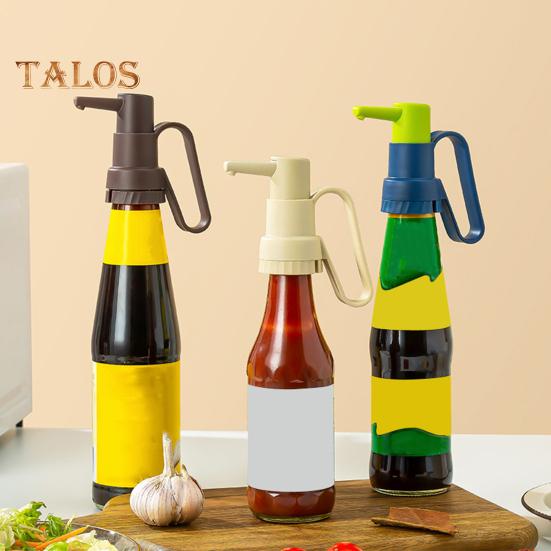 1 Set Bottle Pump Scentless Anti-scratching Long Lasting Useful Accurate Quantification Handle Design Jam Bottle Head for Restaurant
1 Set Bottle Pump Scentless Anti-scratching Long Lasting Useful Accurate Quantification Handle Design Jam Bottle Head for Restaurant