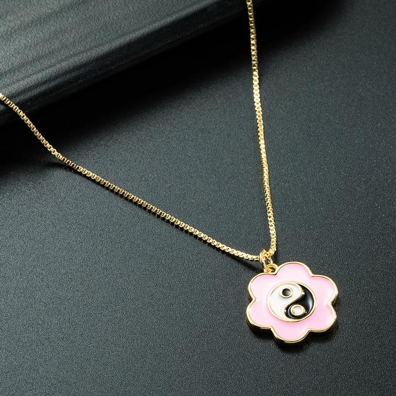 Meier Flower pendant necklace - women s gold-plated copper with colorful enamel, elegant choker necklace accessory рожевий
Meier Flower pendant necklace - women s gold-plated copper with colorful enamel, elegant choker necklace accessory рожевий