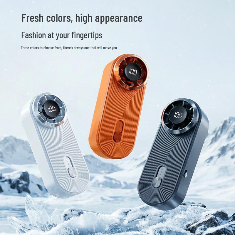 Compact USB Rechargeable Pocket Fan with Digital Display and Stepless Speed Control білий
Compact USB Rechargeable Pocket Fan with Digital Display and Stepless Speed Control білий