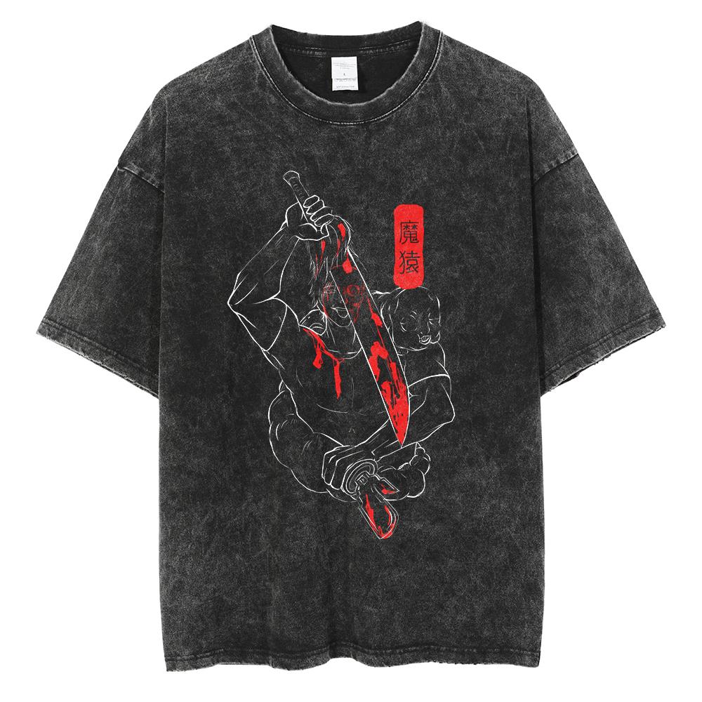 Jujutsu Kaisen Manga Graphic Tshirt Fushiguro Toji Vintage Washed Oversized Tshirts Summer Pure Cotton Short Sleeve Tees S
Jujutsu Kaisen Manga Graphic Tshirt Fushiguro Toji Vintage Washed Oversized Tshirts Summer Pure Cotton Short Sleeve Tees S