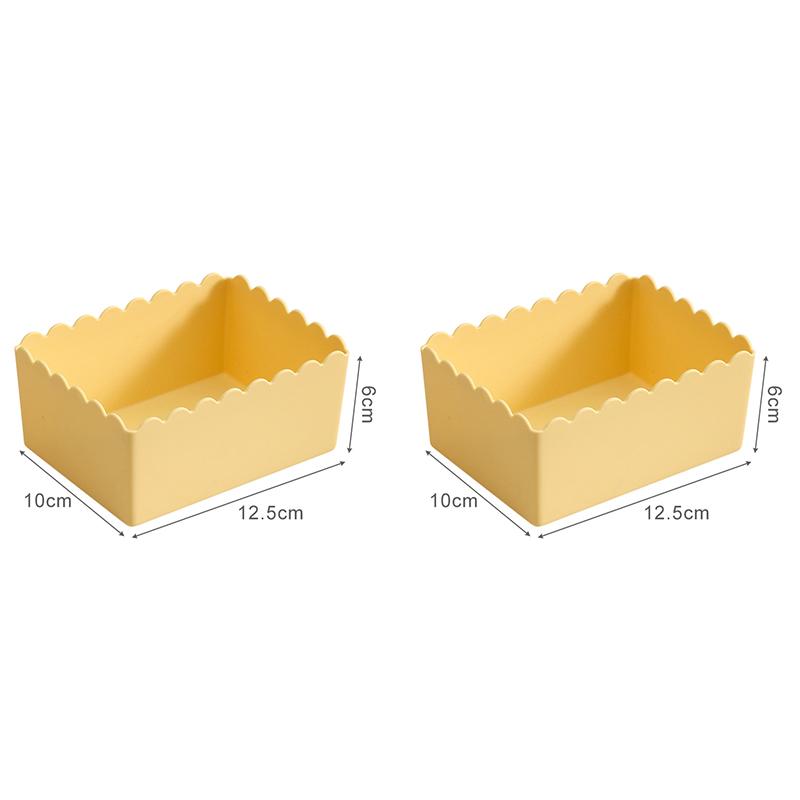2PCS Solid Color Sundries Storage Box Cosmetic Box Bathroom Storage Basket Desktop Storage Box Home Office Storage Accessories
2PCS Solid Color Sundries Storage Box Cosmetic Box Bathroom Storage Basket Desktop Storage Box Home Office Storage Accessories