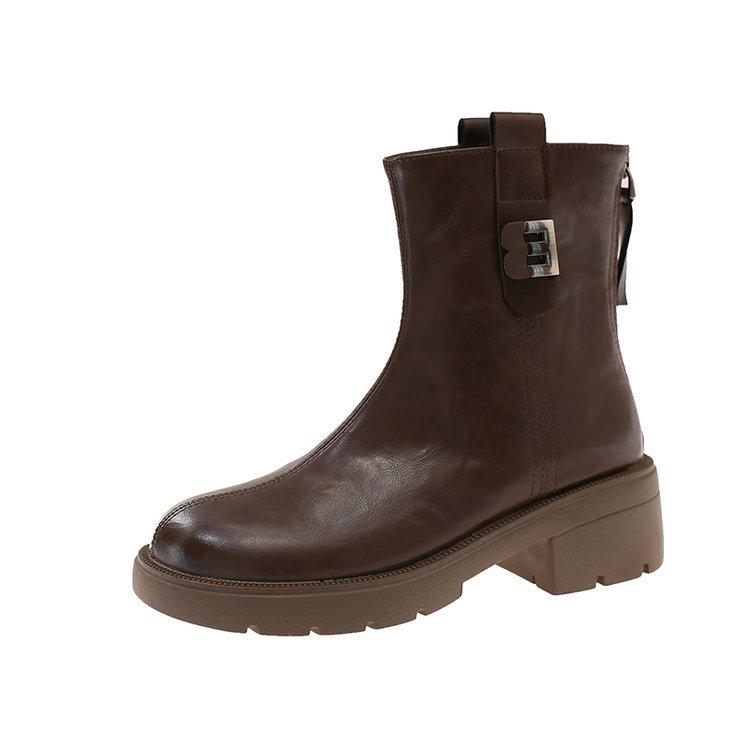 Leather platform short boots platform height 2025 autumn and winter Chelsea Martin boots women s shoes lightweight non-slip and thin boots 40 коричневый
Leather platform short boots platform height 2025 autumn and winter Chelsea Martin boots women s shoes lightweight non-slip and thin boots 40 коричневый