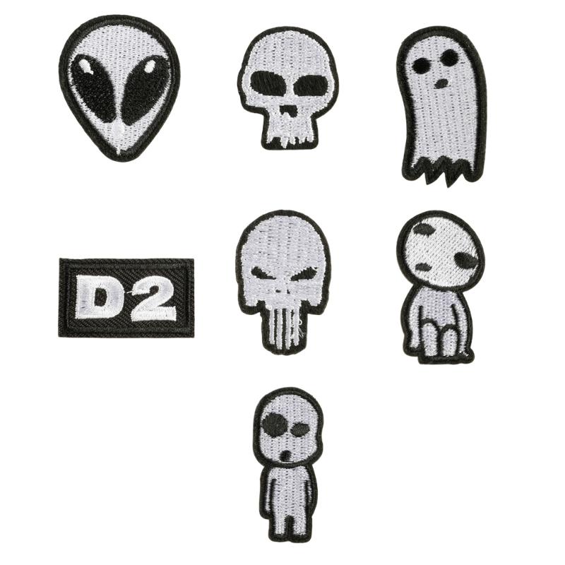 7 Pcs Cartoon Alien Head Embroidered Patches Iron on Patches Lovely Clothing Patches Sewing Patches for Clothes Bag 1
7 Pcs Cartoon Alien Head Embroidered Patches Iron on Patches Lovely Clothing Patches Sewing Patches for Clothes Bag 1