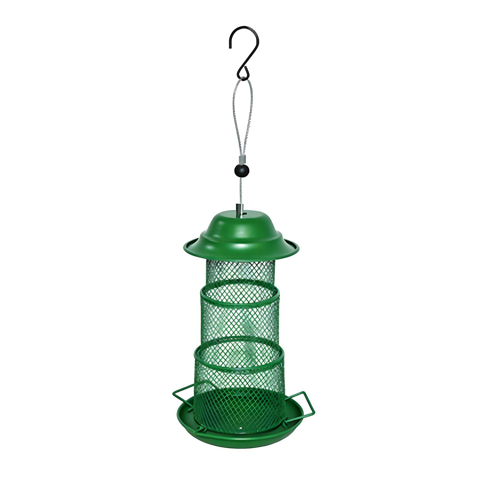 Metal Hanging Bird Feeder No Mess No Spill Metal Mesh Bird Feeder Weather-Resistant Rustproof for Garden/Patio/Balcony
Metal Hanging Bird Feeder No Mess No Spill Metal Mesh Bird Feeder Weather-Resistant Rustproof for Garden/Patio/Balcony