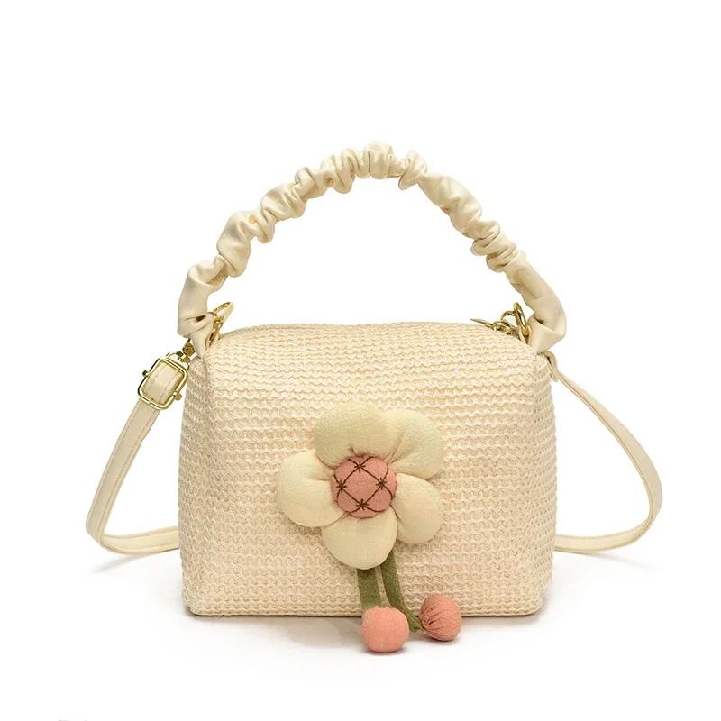2026 New Summer Advanced Sense Flower Large Capacity Handbags Fashi Versatile Weave Delicate Commute Women s Crossbody Bag бежевый
2026 New Summer Advanced Sense Flower Large Capacity Handbags Fashi Versatile Weave Delicate Commute Women s Crossbody Bag бежевый