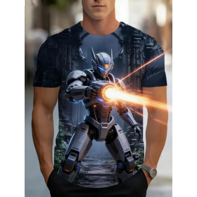 Men s Mecha Warrior Graphic Tee – Soft Breathable Summer Shirt for Gaming & Casual Wear, Machine Washable ( XL
Men s Mecha Warrior Graphic Tee – Soft Breathable Summer Shirt for Gaming & Casual Wear, Machine Washable ( XL