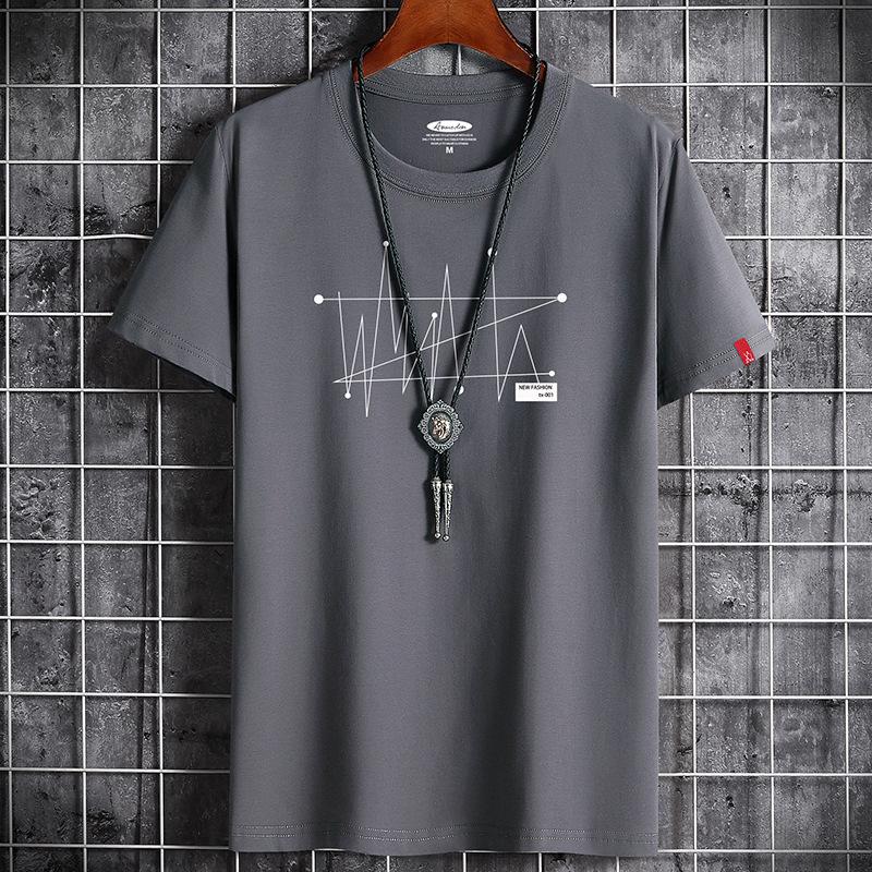 Short-sleeved T-shirt Men s Round Neck Spring and Summer T-shirt Clothes Casual Men s Inner Bottoming Shirt 5XL сірий
Short-sleeved T-shirt Men s Round Neck Spring and Summer T-shirt Clothes Casual Men s Inner Bottoming Shirt 5XL сірий