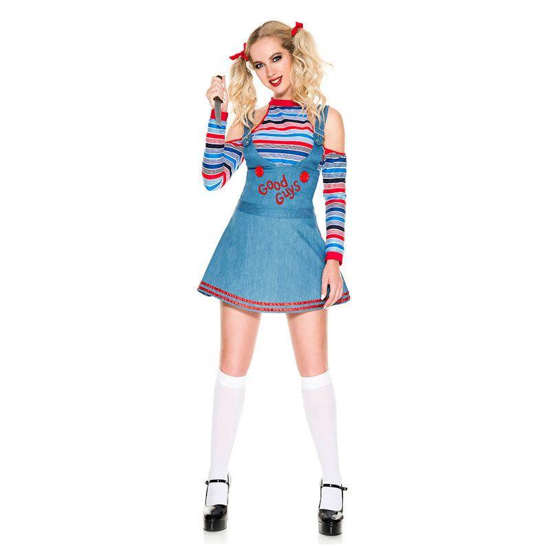 Halloween Ghost Doll Cosplay Costume Carnival Horror Ghost Doll Clown Girl Cosplay Costume Rebirth Doll Set S
Halloween Ghost Doll Cosplay Costume Carnival Horror Ghost Doll Clown Girl Cosplay Costume Rebirth Doll Set S