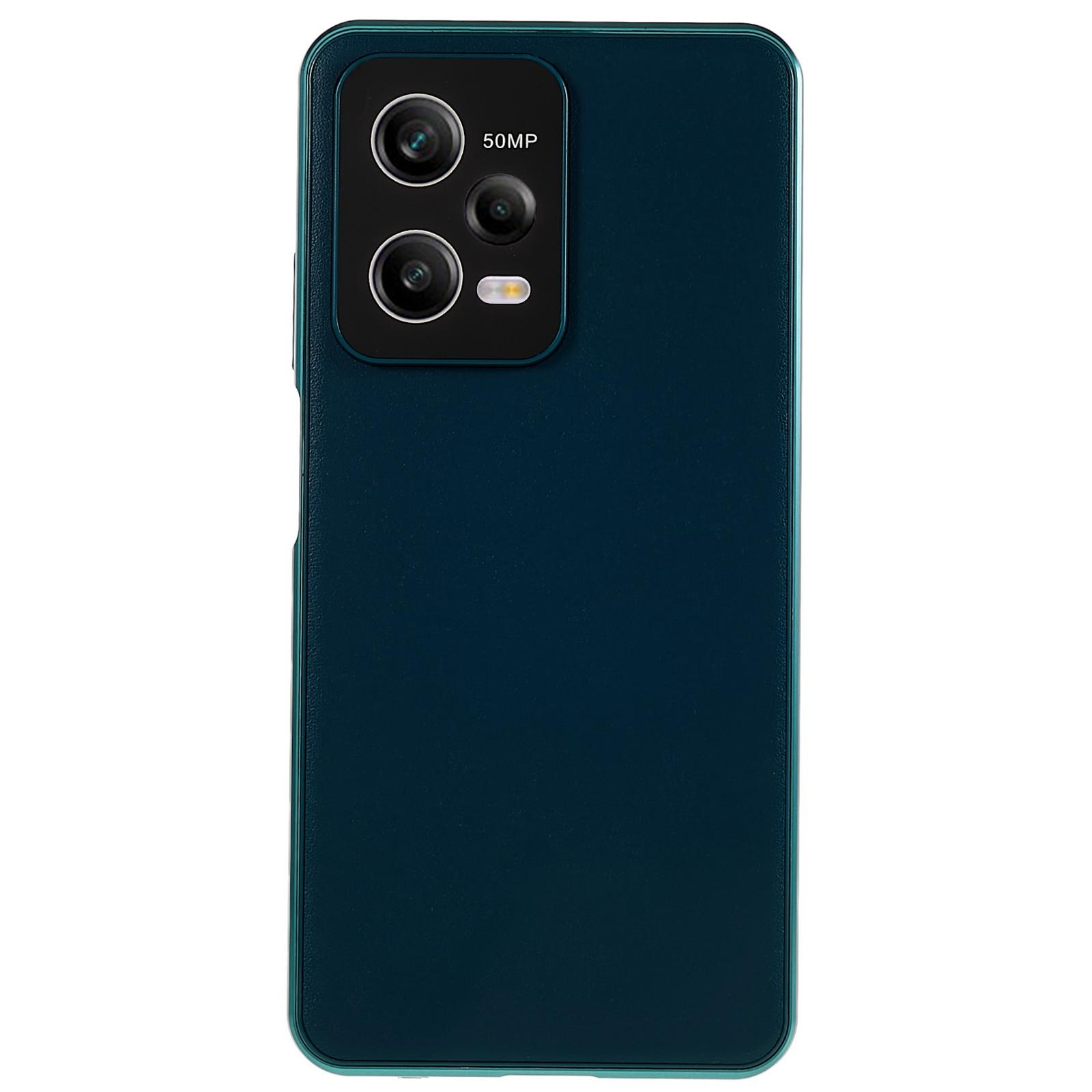 For Xiaomi Redmi Note 12 Pro 5G Tempered Glass+PU Leather Electroplating Phone Cover Magnetic Absorption Lock Full Coverage Case Cyan
For Xiaomi Redmi Note 12 Pro 5G Tempered Glass+PU Leather Electroplating Phone Cover Magnetic Absorption Lock Full Coverage Case Cyan