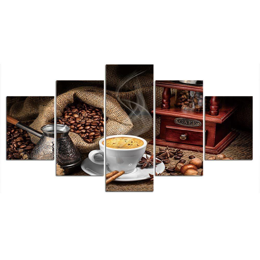 5Pcs Coffee Drink Cafe Bean Decor 5 Pieces Wall HD Print Home Decor Modern Abstract Pictures Paintings Poster Room Decor Art
5Pcs Coffee Drink Cafe Bean Decor 5 Pieces Wall HD Print Home Decor Modern Abstract Pictures Paintings Poster Room Decor Art