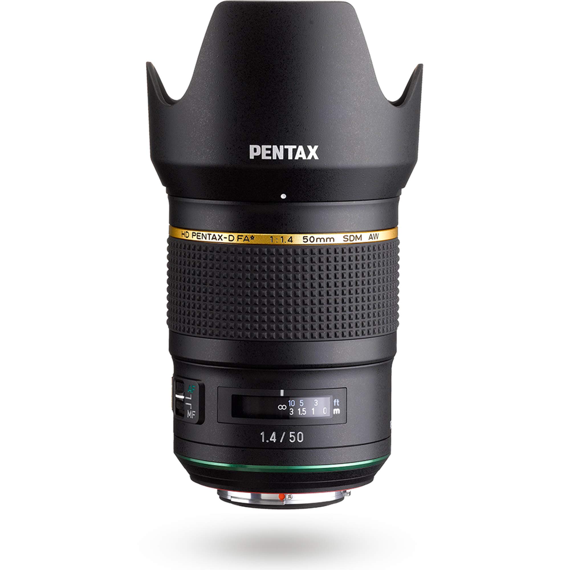 Однофокусний об’єктив великого діаметра PENTAX HD SDM AW 21260 PENTAX-D FA50mmF1.4 чорний
Однофокусний об’єктив великого діаметра PENTAX HD SDM AW 21260 PENTAX-D FA50mmF1.4 чорний