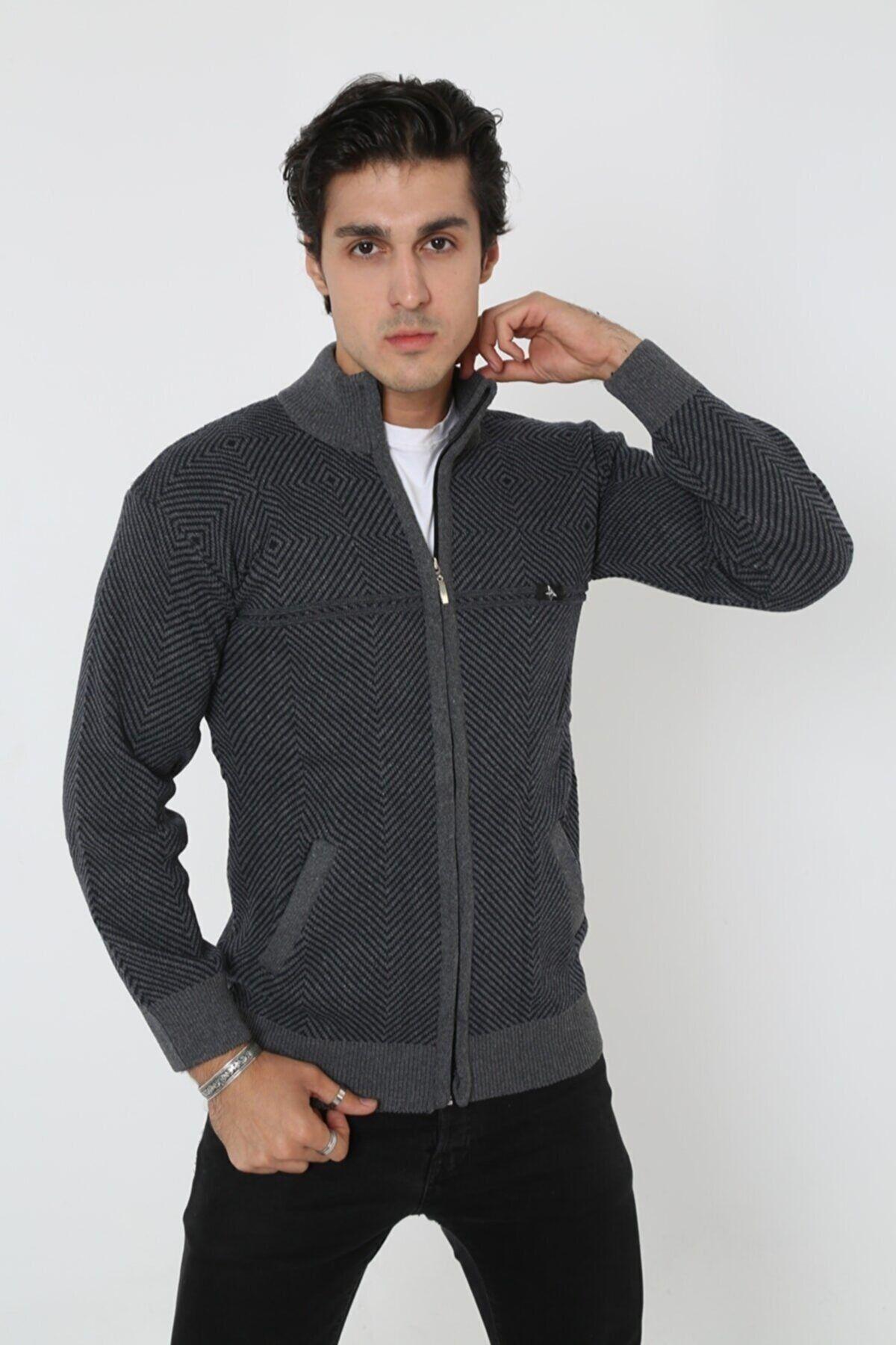 Men s Plus Size Plus Size Cardigan Men s Knitwear Knitted Battal Baba Cardigan for Middle Ages and Above 2XL
Men s Plus Size Plus Size Cardigan Men s Knitwear Knitted Battal Baba Cardigan for Middle Ages and Above 2XL