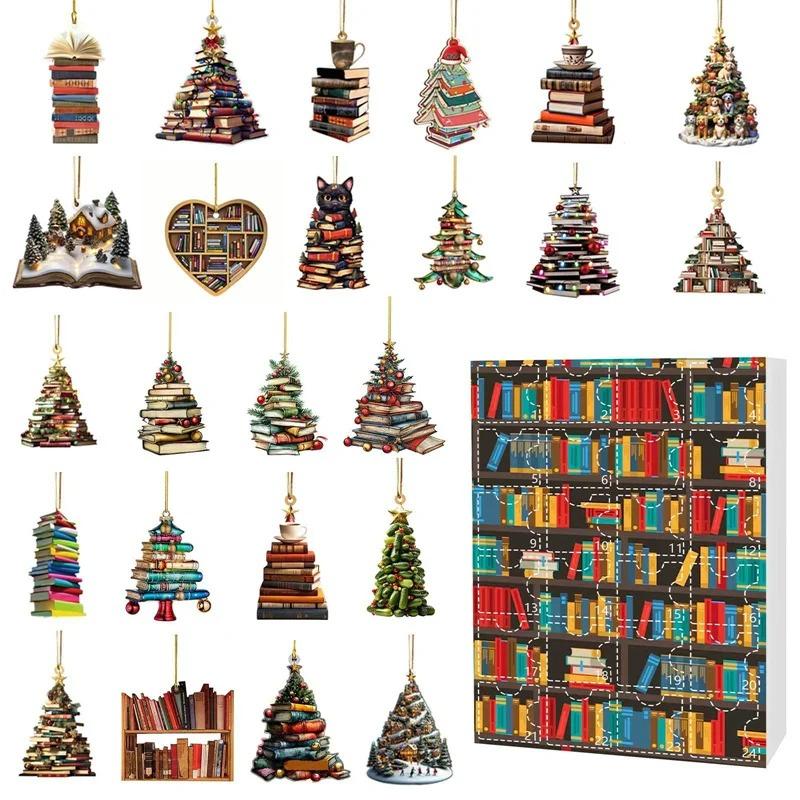 Рождественский адвент-календарь 2025 года, креативная акриловая подвеска-книга, календарь обратного отсчета, слепая коробка для любителей книг, подарок на Новый год style 9
Рождественский адвент-календарь 2025 года, креативная акриловая подвеска-книга, календарь обратного отсчета, слепая коробка для любителей книг, подарок на Новый год style 9