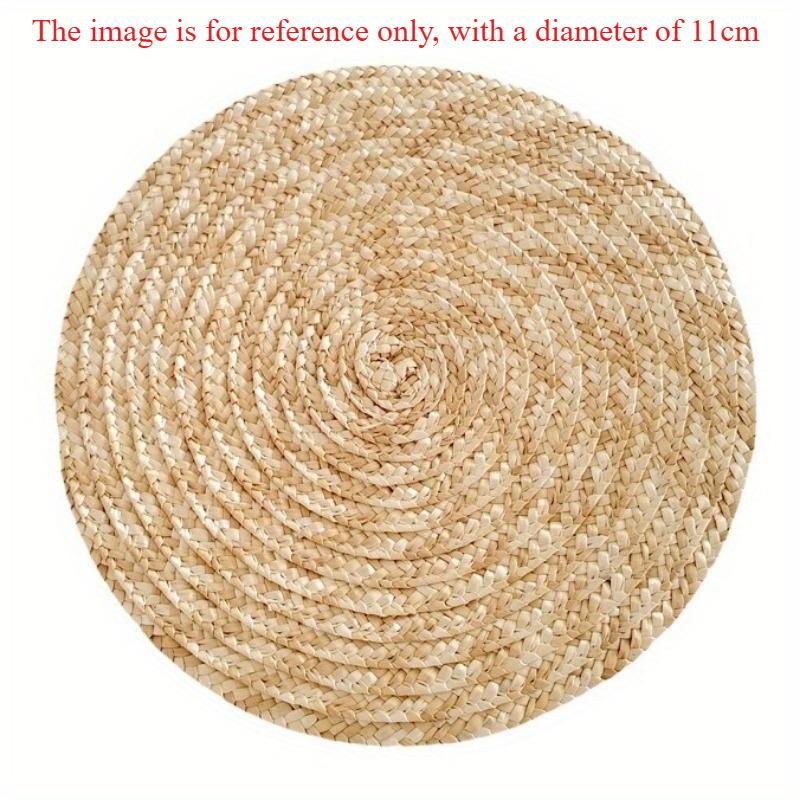 3Pcs Pastoral Style Grass Woven Meal Mat Wheat Straw Woven Meal Mat Insulation Mat Dining Table Mat Bowl Mat Tea Cup Mat Pot Mat (as the picture,3pcs)
3Pcs Pastoral Style Grass Woven Meal Mat Wheat Straw Woven Meal Mat Insulation Mat Dining Table Mat Bowl Mat Tea Cup Mat Pot Mat (as the picture,3pcs)