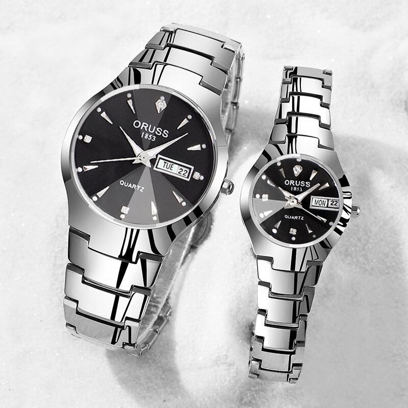 Kuaishou Niche Couple Watch High-End Fashion Steel Belt Waterproof Quartz Pair Watch
Kuaishou Niche Couple Watch High-End Fashion Steel Belt Waterproof Quartz Pair Watch