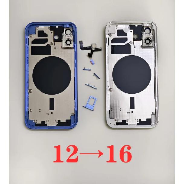 Replacement 12 Convert to 16 Full Back Battery Door Cover Housing 12 Like 16 Convert Into Assembly For iPhone 12 To 16 12 DIY 16 12 to 16 Green
Replacement 12 Convert to 16 Full Back Battery Door Cover Housing 12 Like 16 Convert Into Assembly For iPhone 12 To 16 12 DIY 16 12 to 16 Green