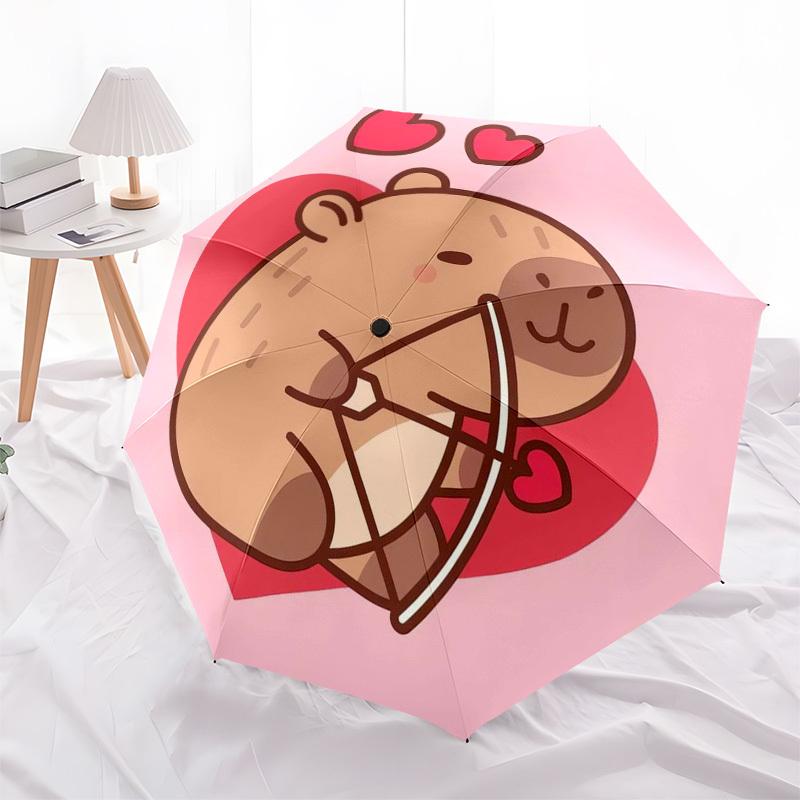 1pc Cute Cupid Bear with Arrow and Hearts Umbrella with Plastic Handle,Suitable for All Seasons Home Travel Outdoor Umbrellaptys31090
1pc Cute Cupid Bear with Arrow and Hearts Umbrella with Plastic Handle,Suitable for All Seasons Home Travel Outdoor Umbrellaptys31090