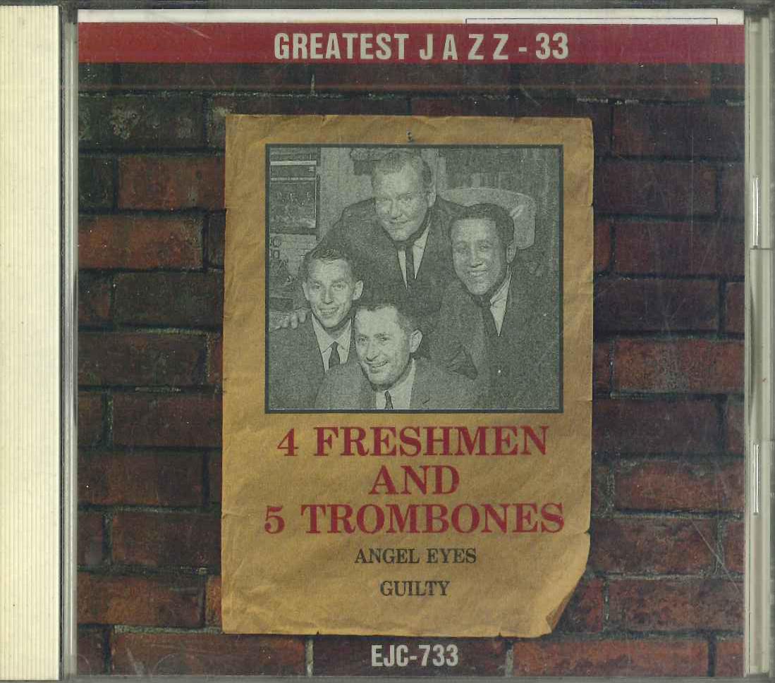 CD FRESHMEN&TROMBONES - Greatest Jazz-33 4 Freshmen&5 Tromb EJC733 ECHO INDUSTRY Japan Jazz Б/У
CD FRESHMEN&TROMBONES - Greatest Jazz-33 4 Freshmen&5 Tromb EJC733 ECHO INDUSTRY Japan Jazz Б/У