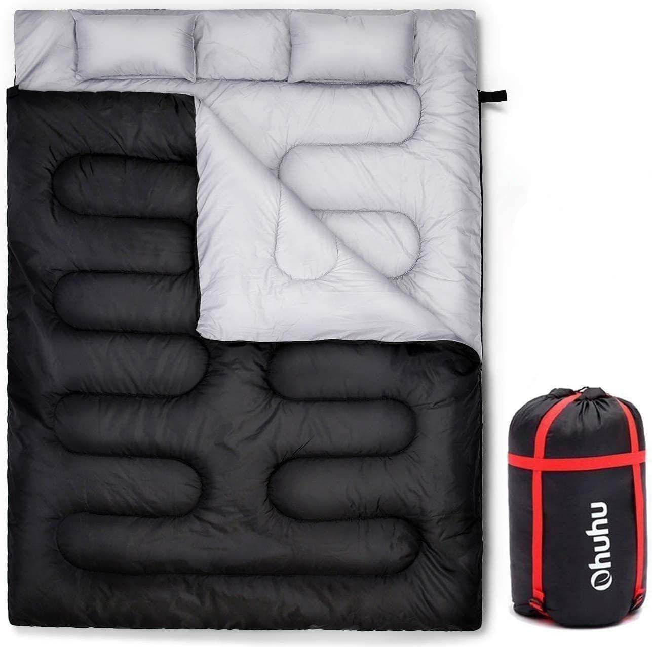 Ohuhu Sleeping bag for 2 Envelope For 210T waterproof sleeping kg can be connected and For sleeping in the Disaster Evacuation during Minimum
Ohuhu Sleeping bag for 2 Envelope For 210T waterproof sleeping kg can be connected and For sleeping in the Disaster Evacuation during Minimum