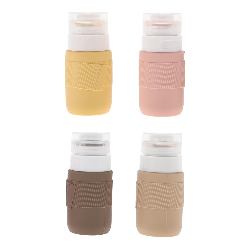 VOCOSTE travel bottle shampoo bottle refill bottle travel set small container convenience business trip for travel 60ml set of 4 Brown type
VOCOSTE travel bottle shampoo bottle refill bottle travel set small container convenience business trip for travel 60ml set of 4 Brown type