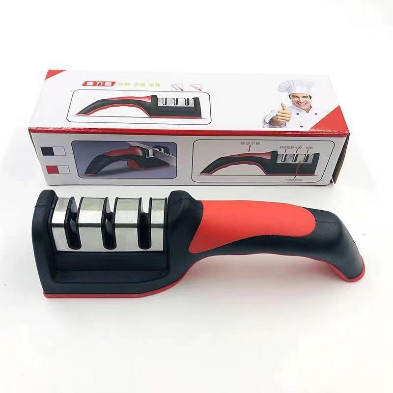 Производитель точилок для ножей Трехступенчатая Четырехступенчатая Нескользящая точилка Многофункциональная кухонная точилка, Точилка для кухонных ножей и ножниц
Производитель точилок для ножей Трехступенчатая Четырехступенчатая Нескользящая точилка Многофункциональная кухонная точилка, Точилка для кухонных ножей и ножниц