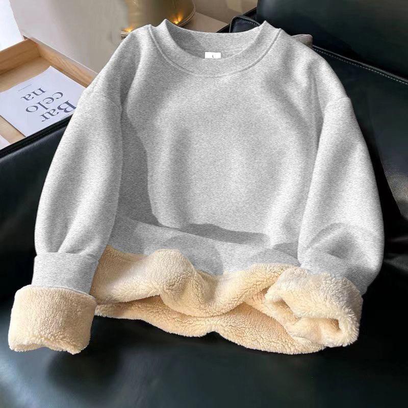 Women s Korean-Style Plush Velvet Sweatshirt - Warm Casual Loose Pullover for Fall and Winter XXL
Women s Korean-Style Plush Velvet Sweatshirt - Warm Casual Loose Pullover for Fall and Winter XXL
