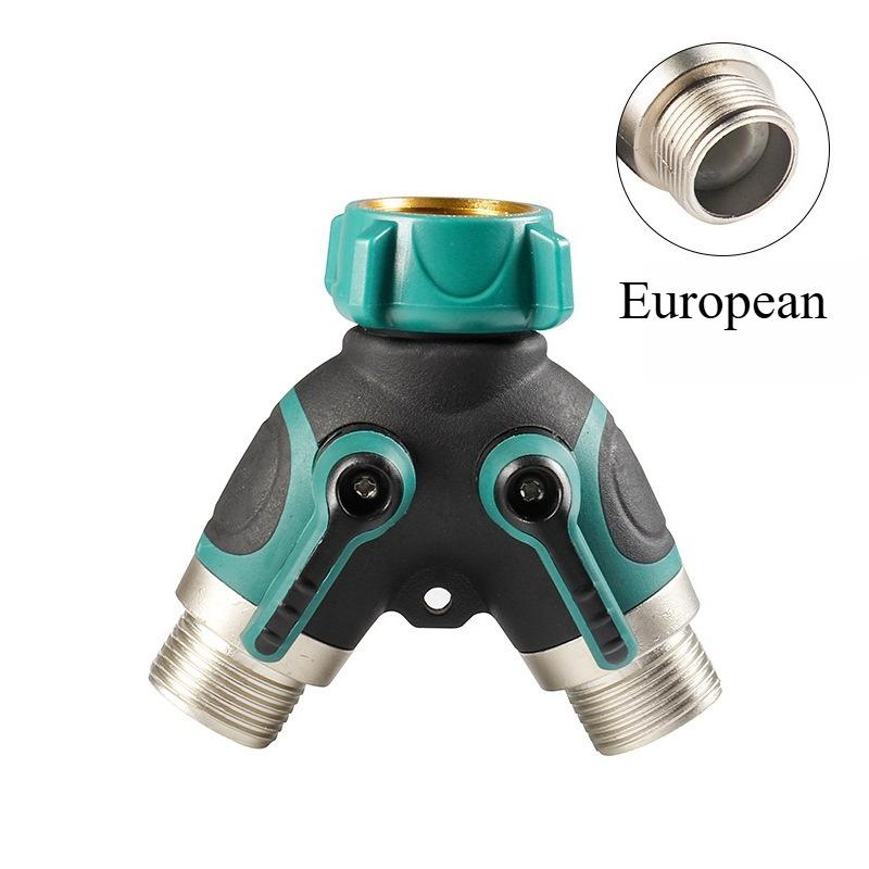 Horticultural Y-shaped Zinc Alloy Two-way Diversion Joint European American 3/4 Irrigation Adjustable Water Stop Valve Pipe
Horticultural Y-shaped Zinc Alloy Two-way Diversion Joint European American 3/4 Irrigation Adjustable Water Stop Valve Pipe