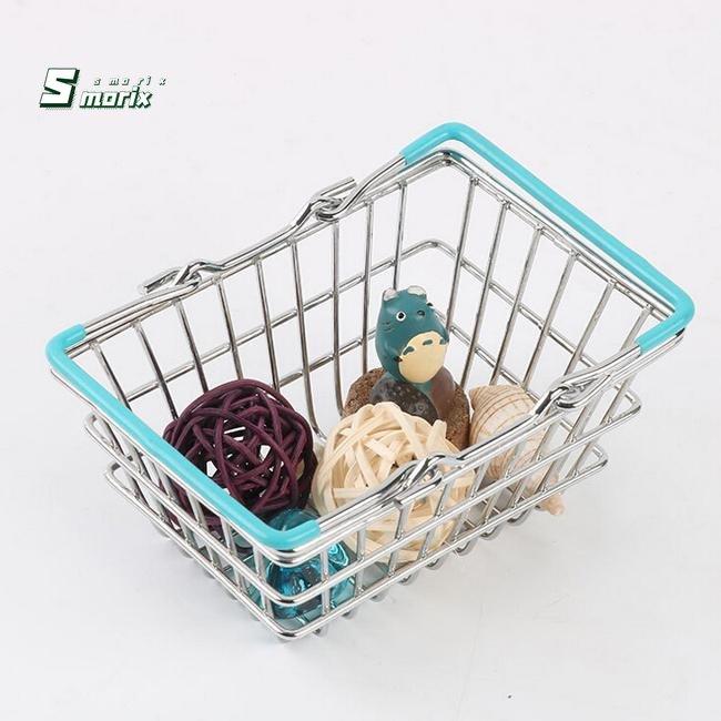 Мини-хромированная корзина для покупок в супермаркете, настольное украшение, держатель для телефона, детские игрушки
Мини-хромированная корзина для покупок в супермаркете, настольное украшение, держатель для телефона, детские игрушки