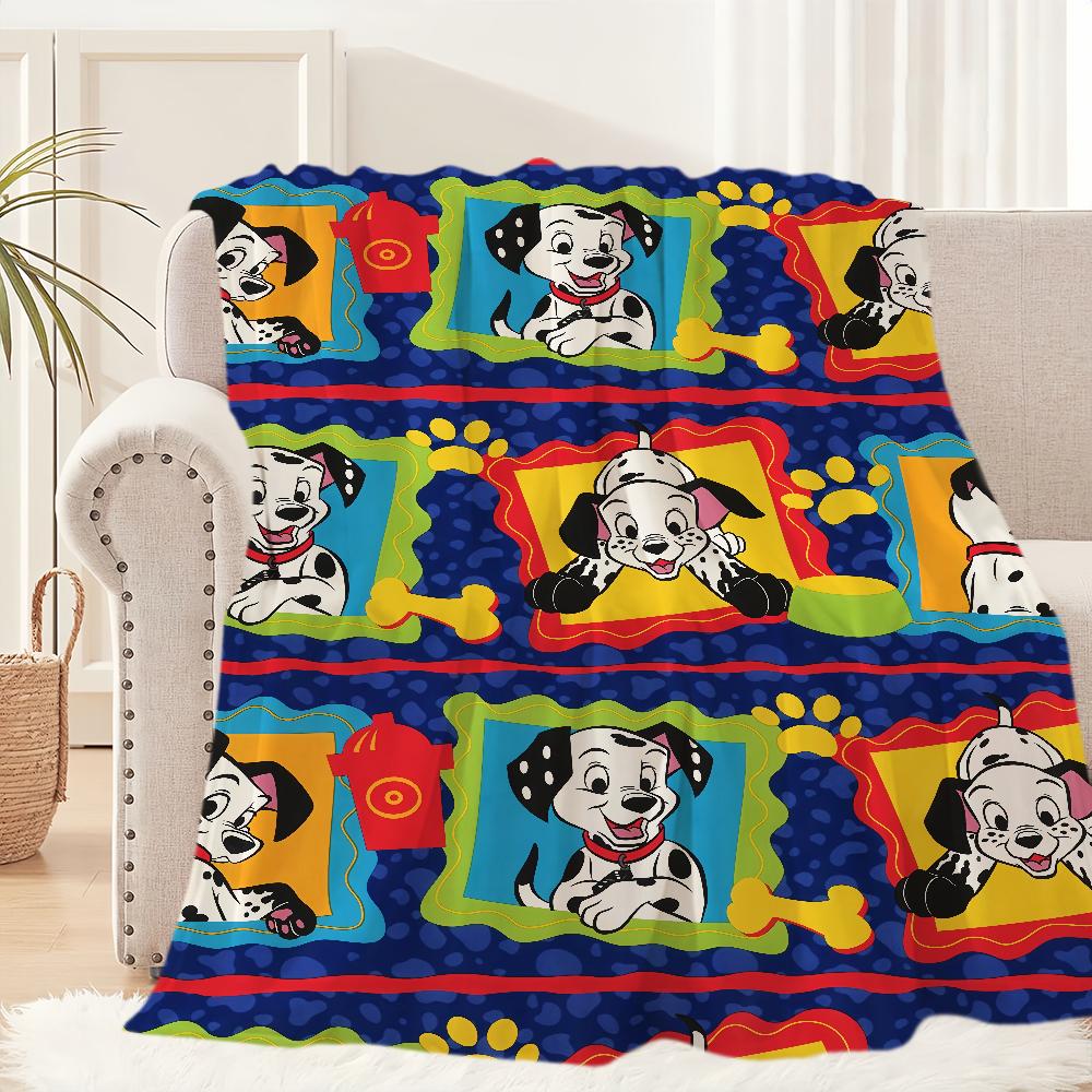 Cartoon Dog 101 D-Dalmatians-s Pattern Blanket Plush Nap Sofa rug for Living Room Office Bedroom Birthday Home Travel Kid Gifts 75x90cm
Cartoon Dog 101 D-Dalmatians-s Pattern Blanket Plush Nap Sofa rug for Living Room Office Bedroom Birthday Home Travel Kid Gifts 75x90cm