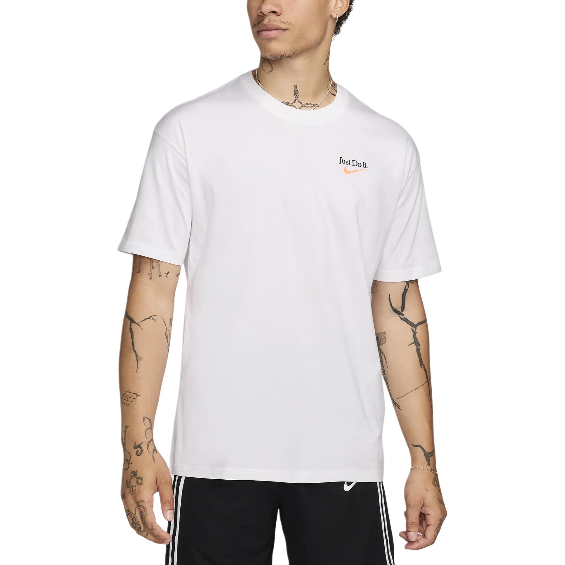 Nike Max90 Cotton Soft Loose Fit Drop Shoulder Short Sleeve Basketball Shirt Men tops White FZ8083-100 2XL
Nike Max90 Cotton Soft Loose Fit Drop Shoulder Short Sleeve Basketball Shirt Men tops White FZ8083-100 2XL
