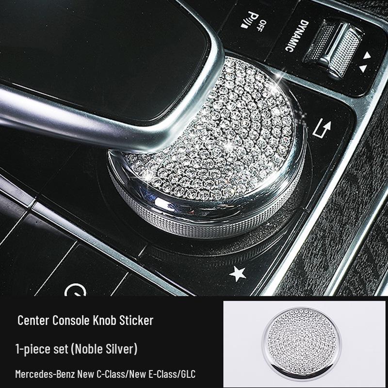 Mercedes-Benz GLC260/C-Class/E300L Console Knob Sticker Trim
Mercedes-Benz GLC260/C-Class/E300L Console Knob Sticker Trim