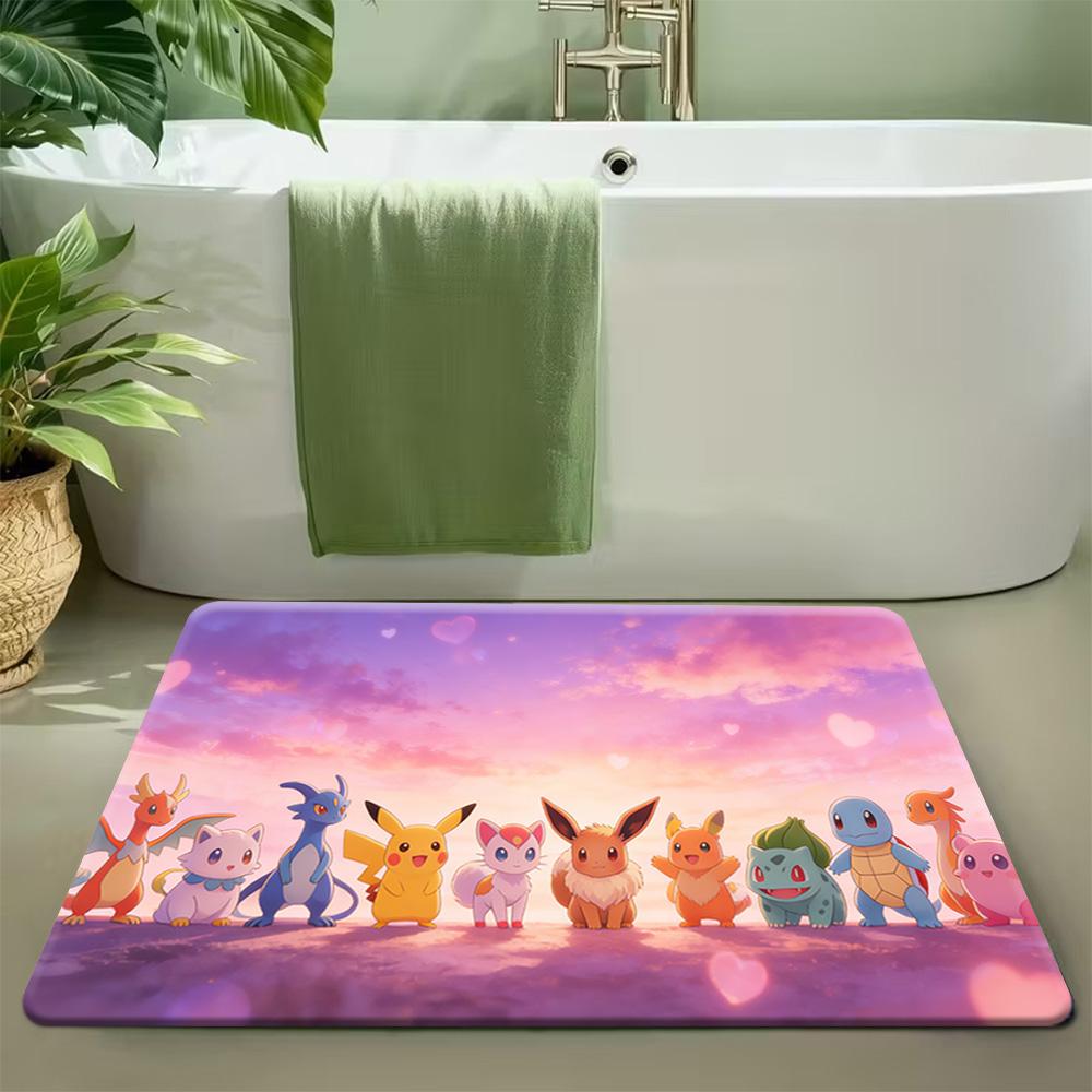 Pokemon Ash and Pikachu Warm Sunset Print Non-Slip Doormat, Absorbent Floor Mat for Home Decor 40cm x 60cm
Pokemon Ash and Pikachu Warm Sunset Print Non-Slip Doormat, Absorbent Floor Mat for Home Decor 40cm x 60cm