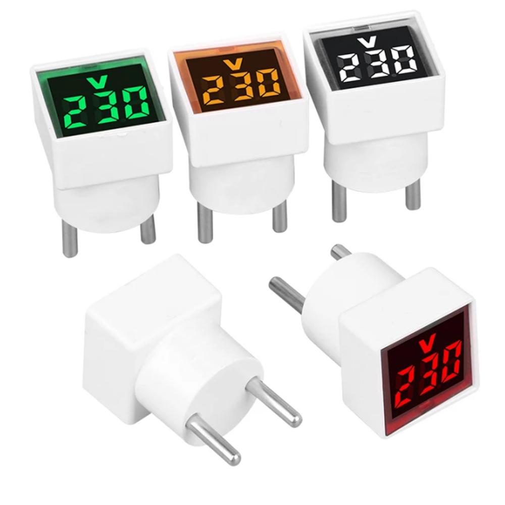 Digital AC Voltmeter Indicator, Digital Voltmeter, No Wiring Required, Euro Plug, Voltage Measurement Range 50 ~ 500V
Digital AC Voltmeter Indicator, Digital Voltmeter, No Wiring Required, Euro Plug, Voltage Measurement Range 50 ~ 500V