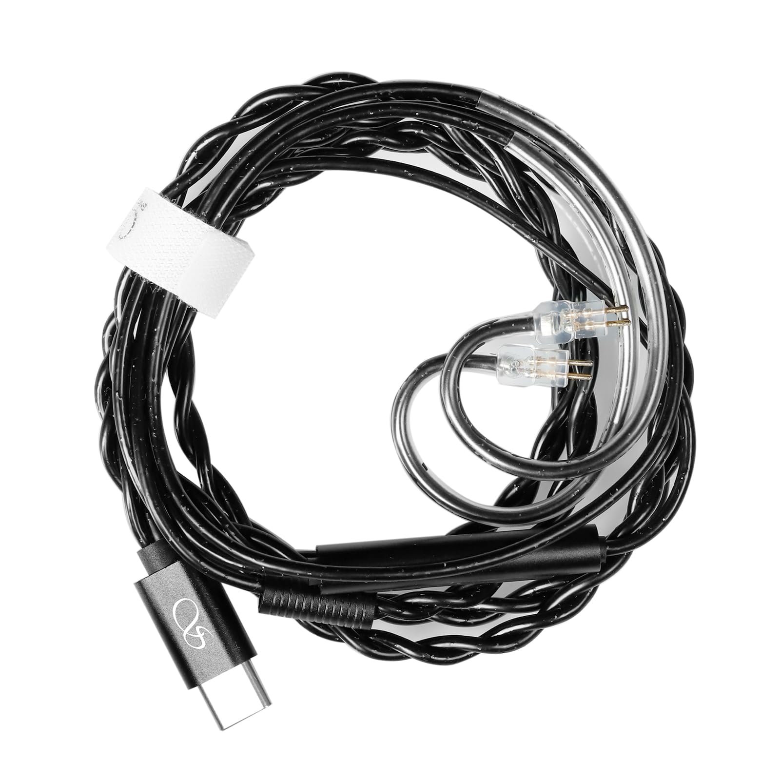 SHANLING EL100 Headphone Cable with IEM 14 Core Silver Plated Earphone Upgrade SPC Monitor Cable Mic, Cable, Cord, 1.3m In-Ear (2pin, Type-C)
SHANLING EL100 Headphone Cable with IEM 14 Core Silver Plated Earphone Upgrade SPC Monitor Cable Mic, Cable, Cord, 1.3m In-Ear (2pin, Type-C)