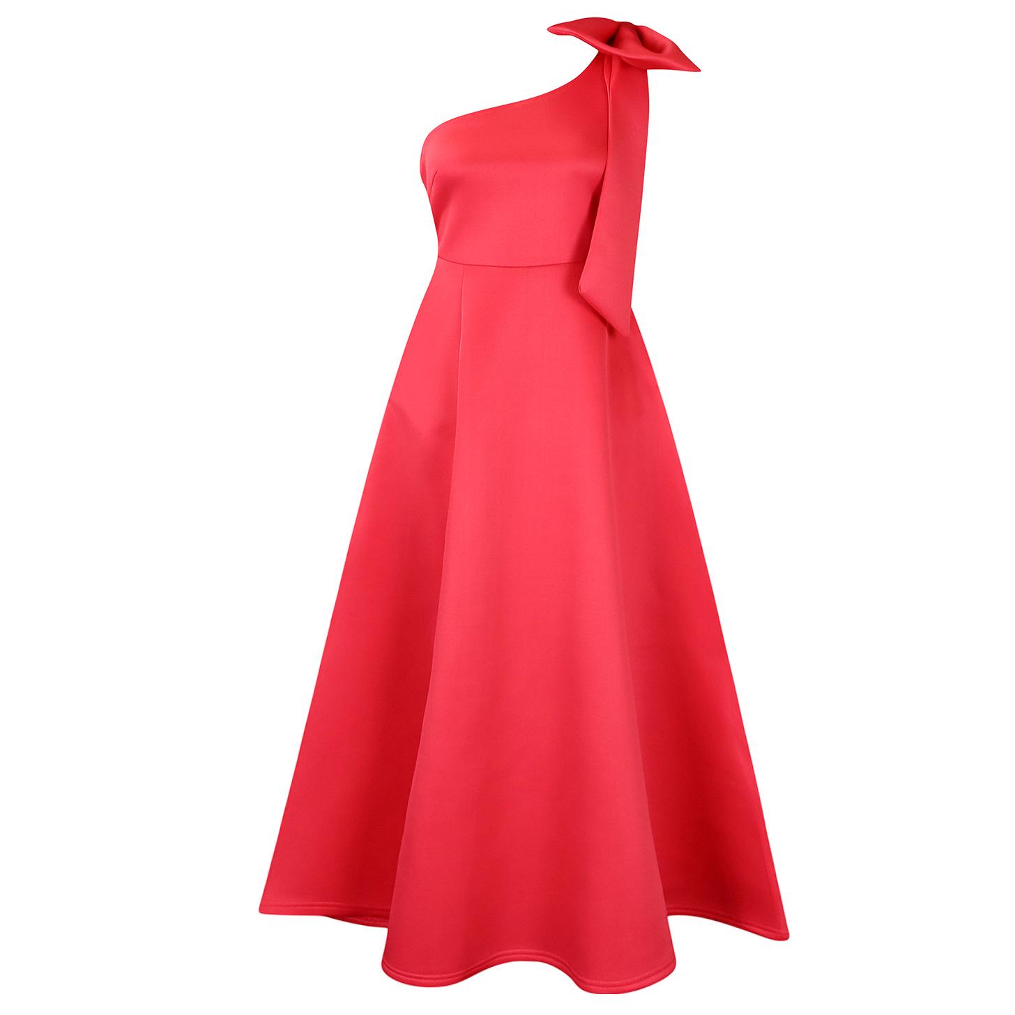 European & American Women s One-Shoulder Bow Long Evening Gown - African Style Dress XL арбуз красный
European & American Women s One-Shoulder Bow Long Evening Gown - African Style Dress XL арбуз красный