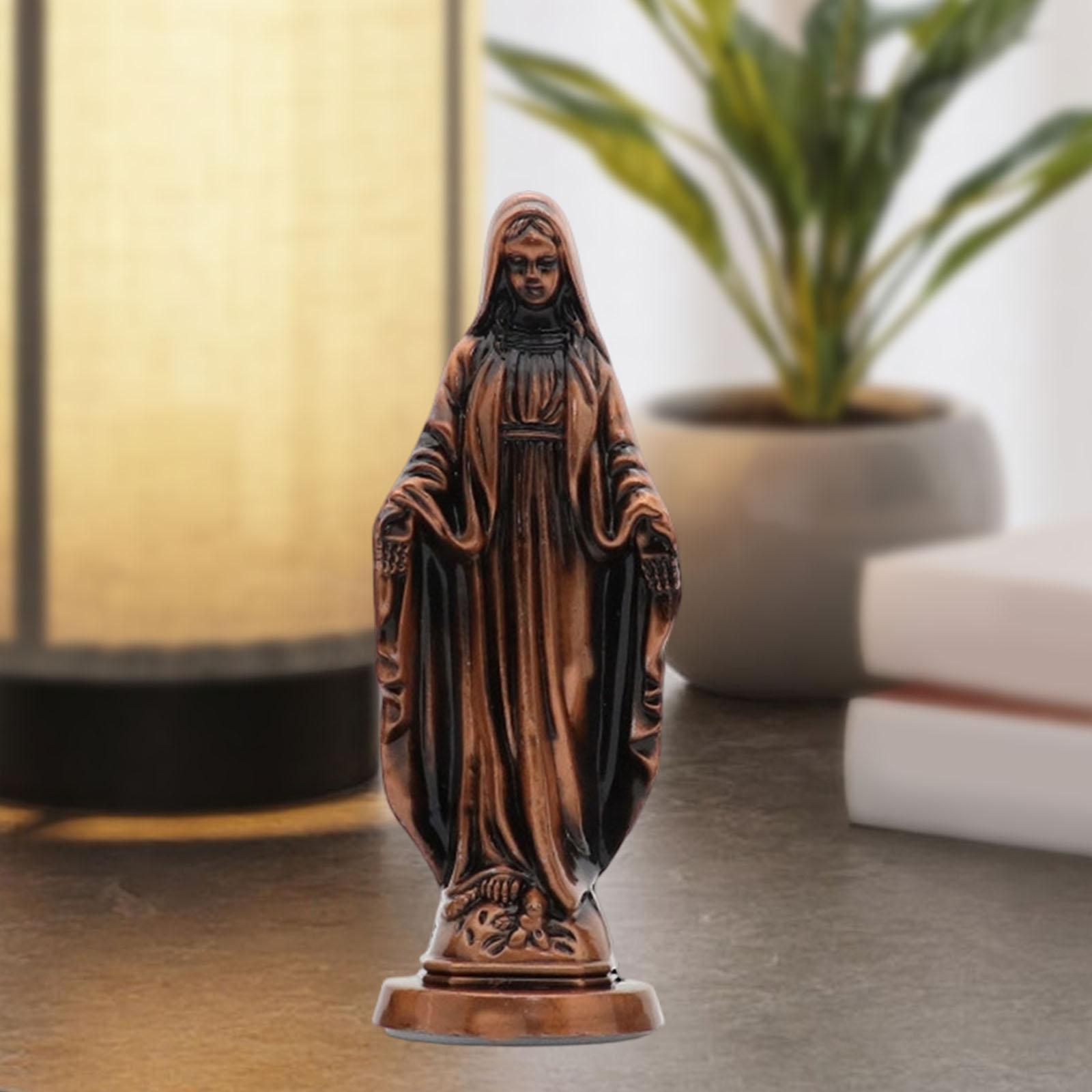 Religious Mother Mary Statue Decorative Tabletop Figure for Living Room Office Decoration and Holiday Gift бронзовий
Religious Mother Mary Statue Decorative Tabletop Figure for Living Room Office Decoration and Holiday Gift бронзовий