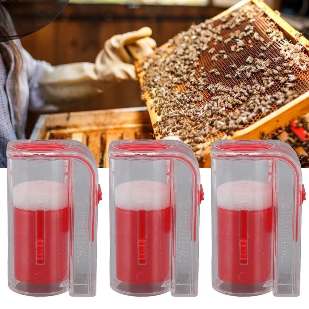 3Pcs Plastic Queen Bee Marking Cage Durable Bee Queen Marking Catcher Beekeeping червоний
3Pcs Plastic Queen Bee Marking Cage Durable Bee Queen Marking Catcher Beekeeping червоний