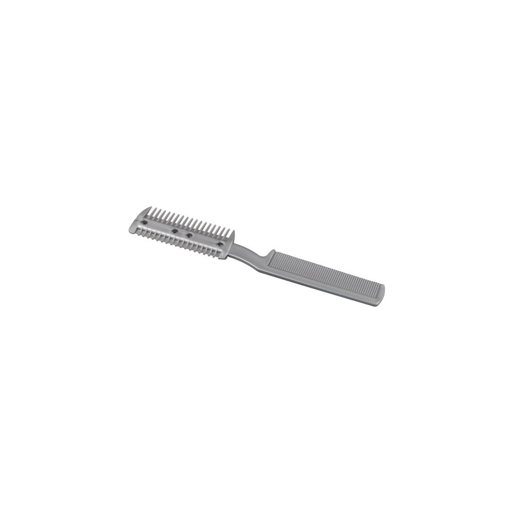 Salon Styling Tool Cutting Thinning Hair Brush Bangs Repair Comb Hair Trim Comb Hairdressing Comb срібний
Salon Styling Tool Cutting Thinning Hair Brush Bangs Repair Comb Hair Trim Comb Hairdressing Comb срібний