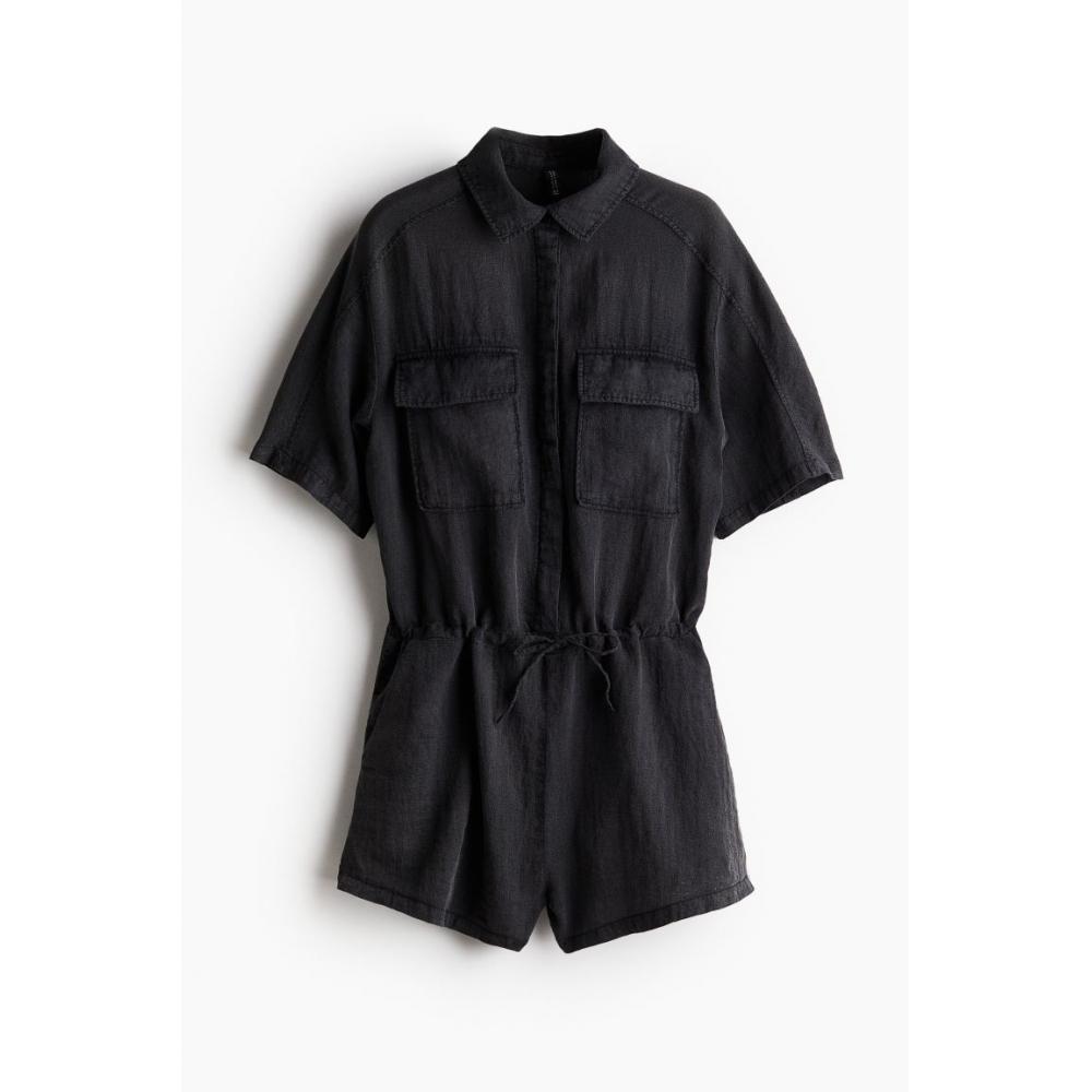 Комбинезон карго HM черный
Комбинезон карго HM черный