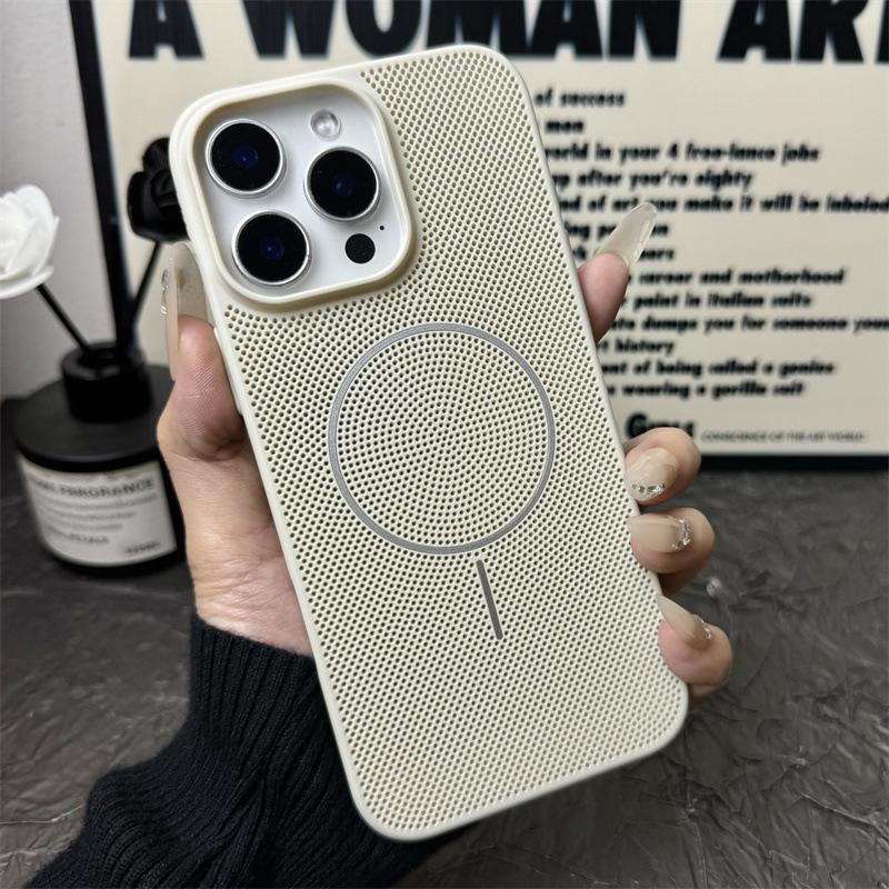iPhone 17 Heat Dissipating Magnetic Ring Case, Ultra-Thin, Breathable, Frosted PC, Drop-Proof Protective Cover iPhone 15 Pro
iPhone 17 Heat Dissipating Magnetic Ring Case, Ultra-Thin, Breathable, Frosted PC, Drop-Proof Protective Cover iPhone 15 Pro