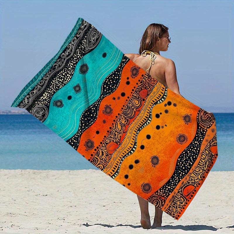 1PC Ethnic-Style Quick-Dry Swimming Beach Towel, Polyester 2D Printed, Soft Lightweight, All-Season Unisex, Perfect for Beach W30*H60(CM)
1PC Ethnic-Style Quick-Dry Swimming Beach Towel, Polyester 2D Printed, Soft Lightweight, All-Season Unisex, Perfect for Beach W30*H60(CM)