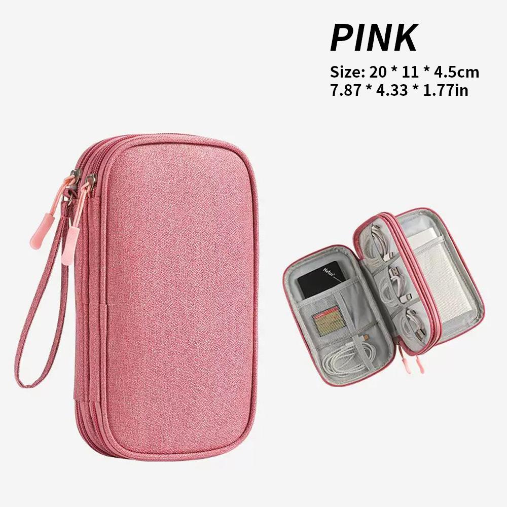 Double Layer Multifunctional Digital Storage Bag Portable Travel Organizer for Power Bank Charging Cable Earphone U Disk
Double Layer Multifunctional Digital Storage Bag Portable Travel Organizer for Power Bank Charging Cable Earphone U Disk