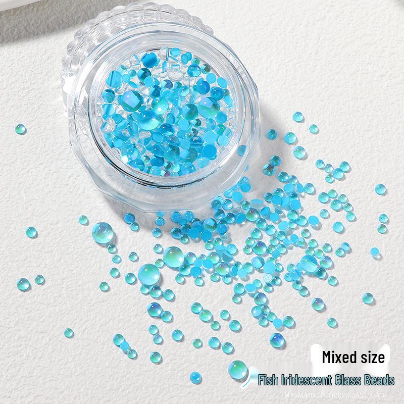 Набор бусин и страз для нейл-арта «Русалочий жемчуг Аврора» с переливающимся эффектом
Набор бусин и страз для нейл-арта «Русалочий жемчуг Аврора» с переливающимся эффектом